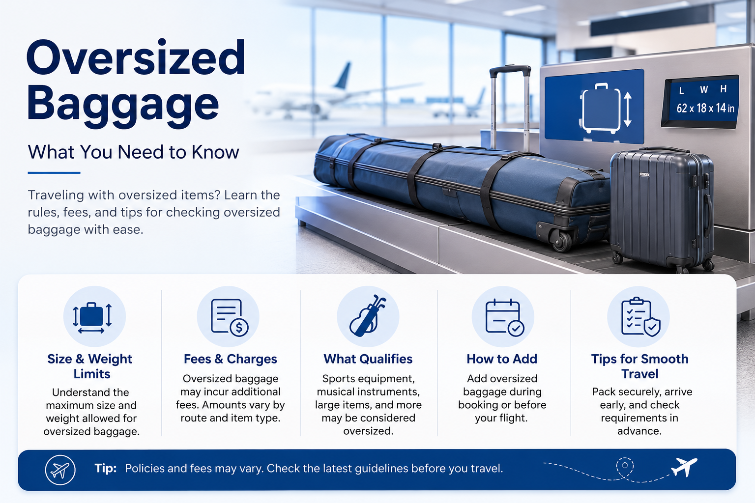 Alaska Airline Oversized Baggage