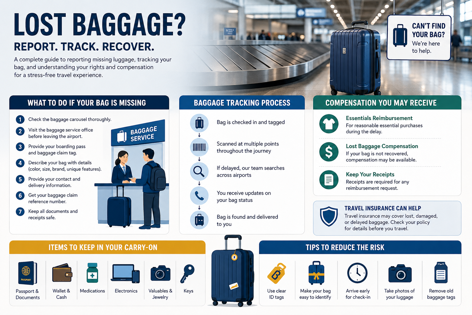 What Important Documents Help With Alaska Airline Lost Baggage?