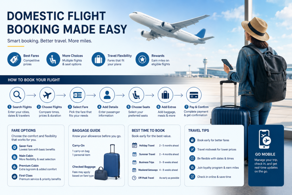 What Is the Complete Alaska Airline Domestic Flight Booking Process?