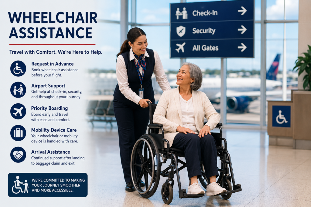 What Is the Best Way to Arrange Delta Airline Wheelchair Assistance?