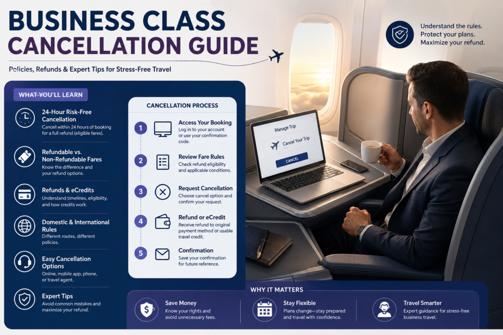 Delta Airline Business Class Cancellation: Powerful Guide to Policies