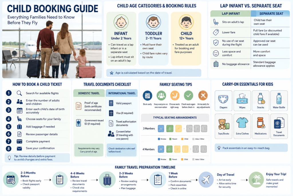 What Are the Easy Steps for Delta Airline Child Booking?