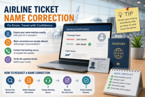 How Do You Make Delta Airline Name Correction Quickly and Correctly?