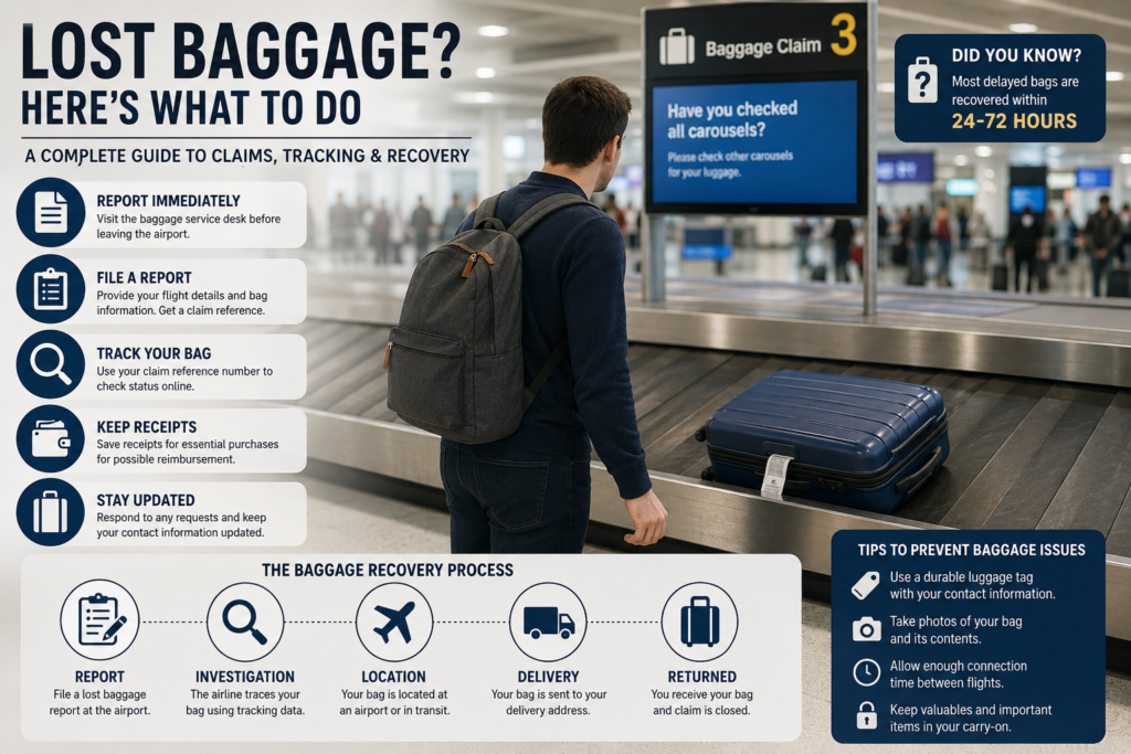 What Practical Tips Help With Delta Airline Lost Baggage