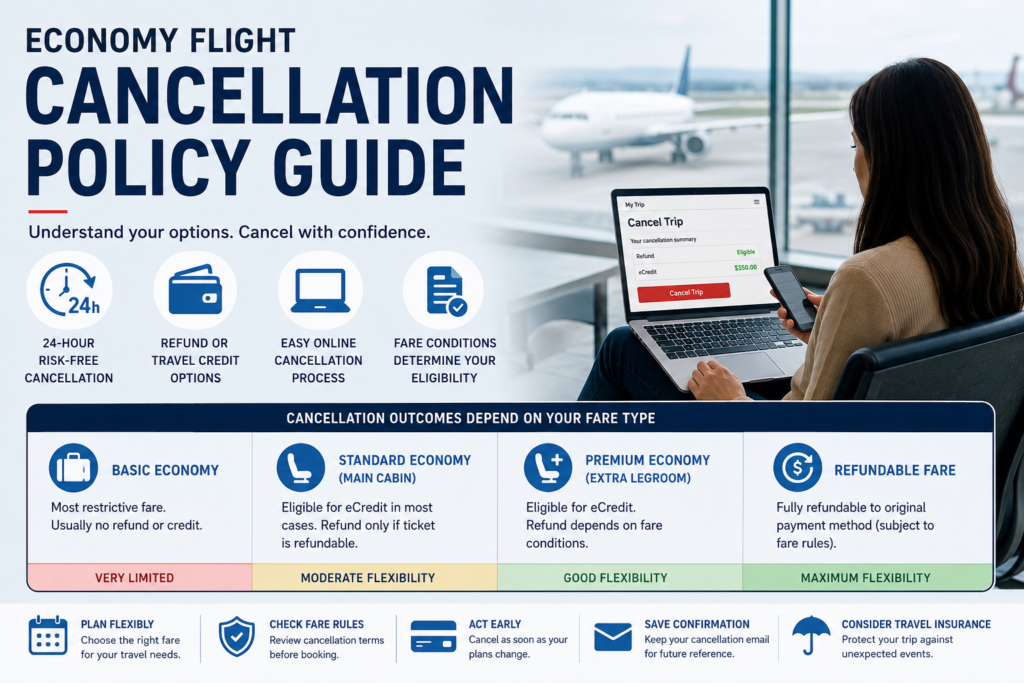 Delta Airlines Economy Flight Cancellation Policy: Everything You Need to Know