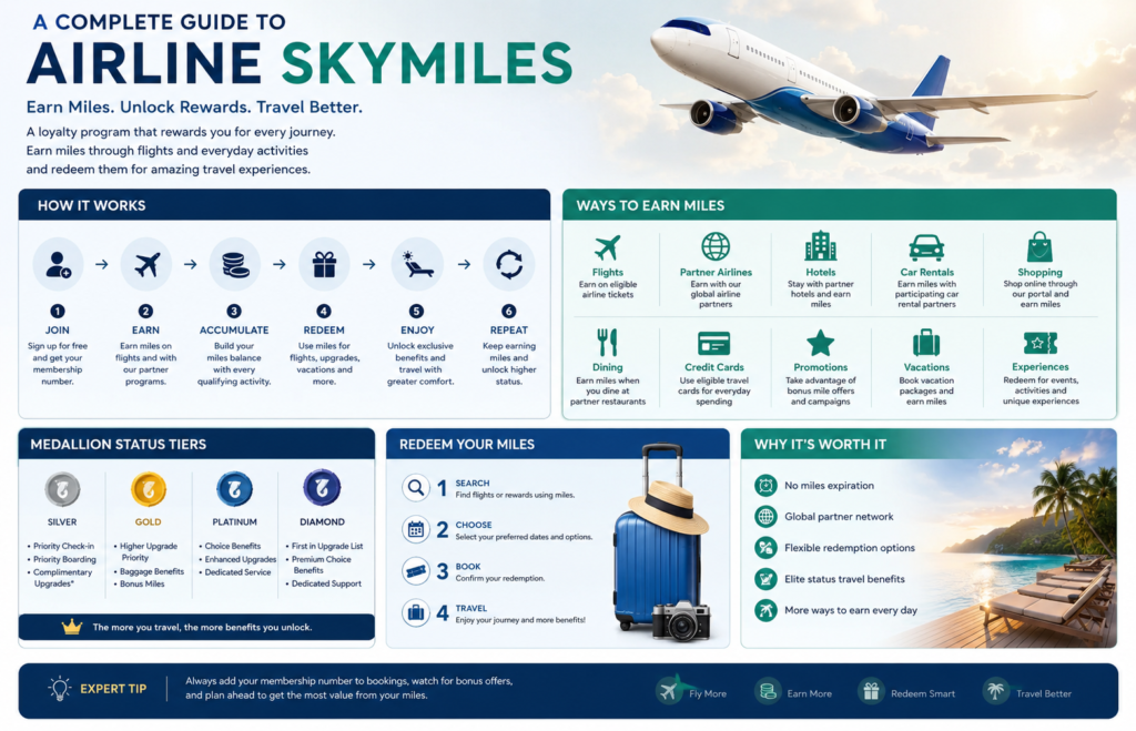 What Are the Best Tips for Delta Airline SkyMiles Members?
